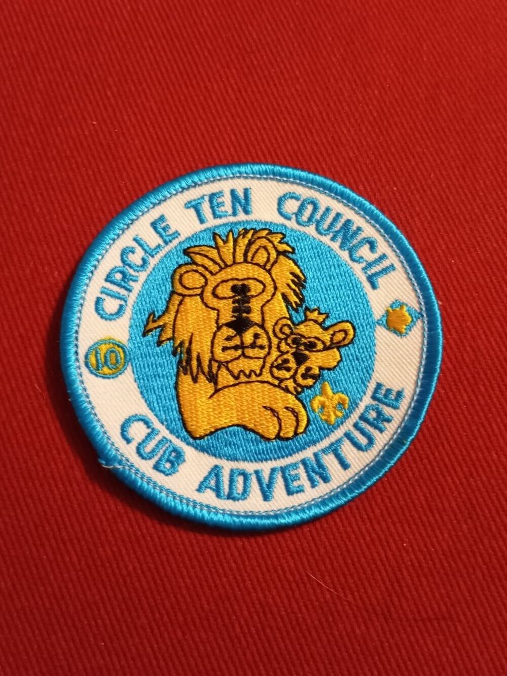 Circle Ten Council Cub Adventure Embroidered Patch